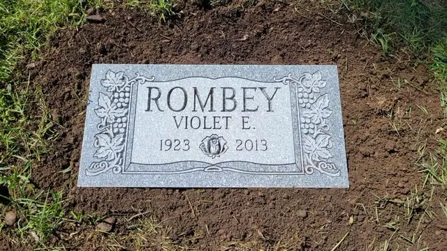 Grave marker hand-carved by NJ Grave Markers in New Jersey NJ — image 4